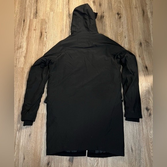 Slate & Stone Jay Hooded Full Zip Jacket Men’s Jacket Black Parka Small - Picture 10 of 13